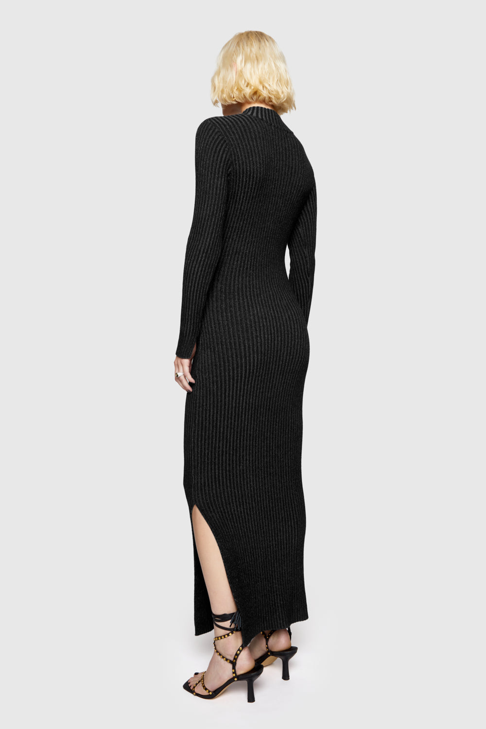 Alana Military Henley Sweater Dress - Image 3