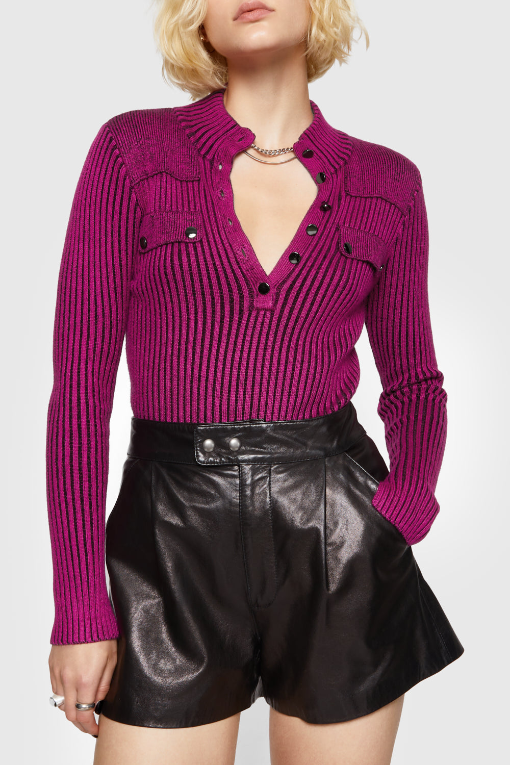 Alana Military Henley - Image 2