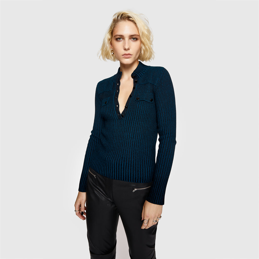 Alana Military Henley - Image 4