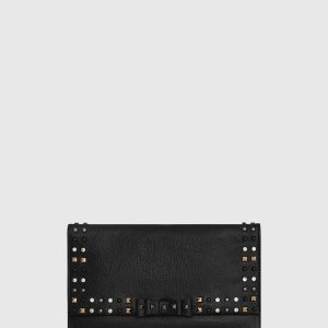 Bowie Studded Wallet Clutch