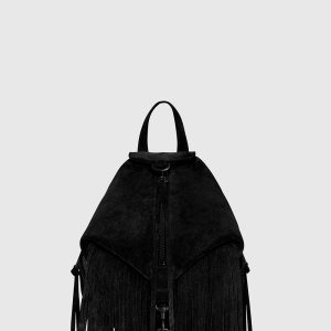 Convertible Mini Julian Backpack With Fringe