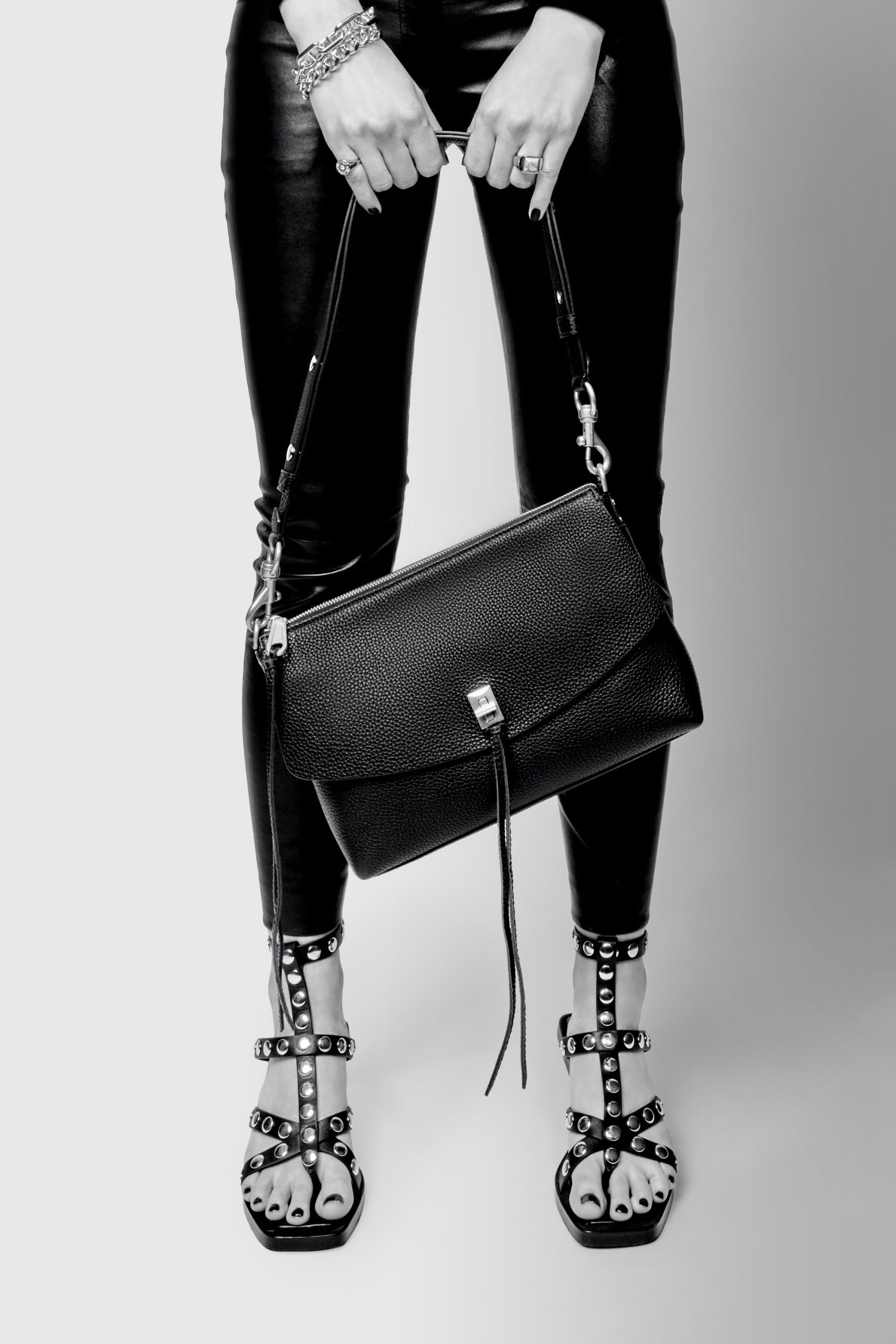 Darren Top Zip Shoulder Bag - Image 4