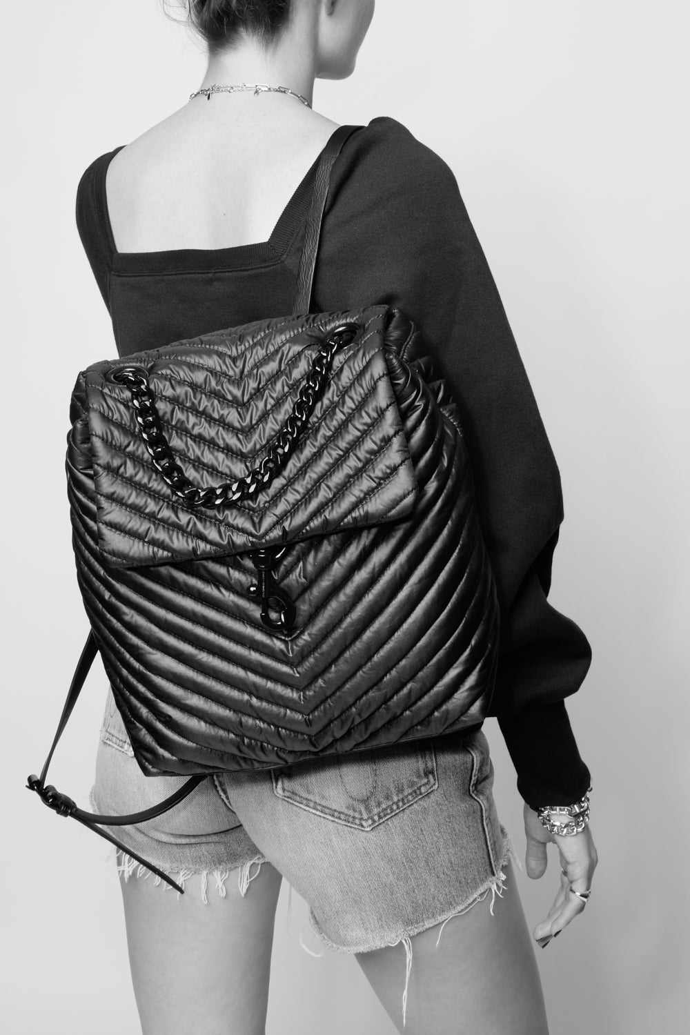 Edie Nylon Backpack - Image 4