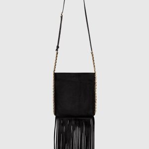 Carly North South Fringe Crossbody