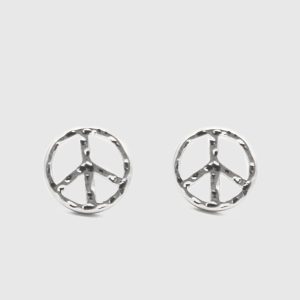Peace Sign Stud