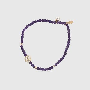 Peace Sign Semi Bracelet