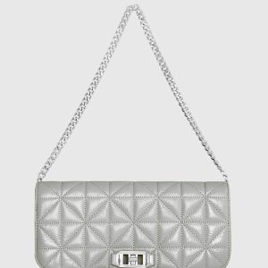 Deco Quilted Clutch
