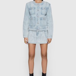 Jodie Denim Mini Skirt