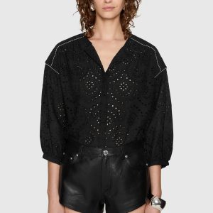 Jane Eyelet Blouse
