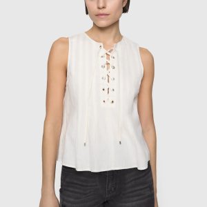Becca Pleated Top