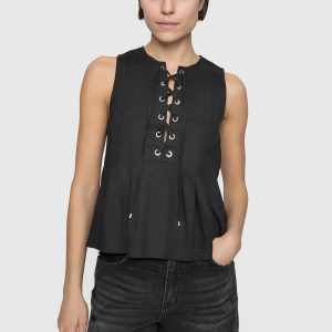 Becca Pleated Top