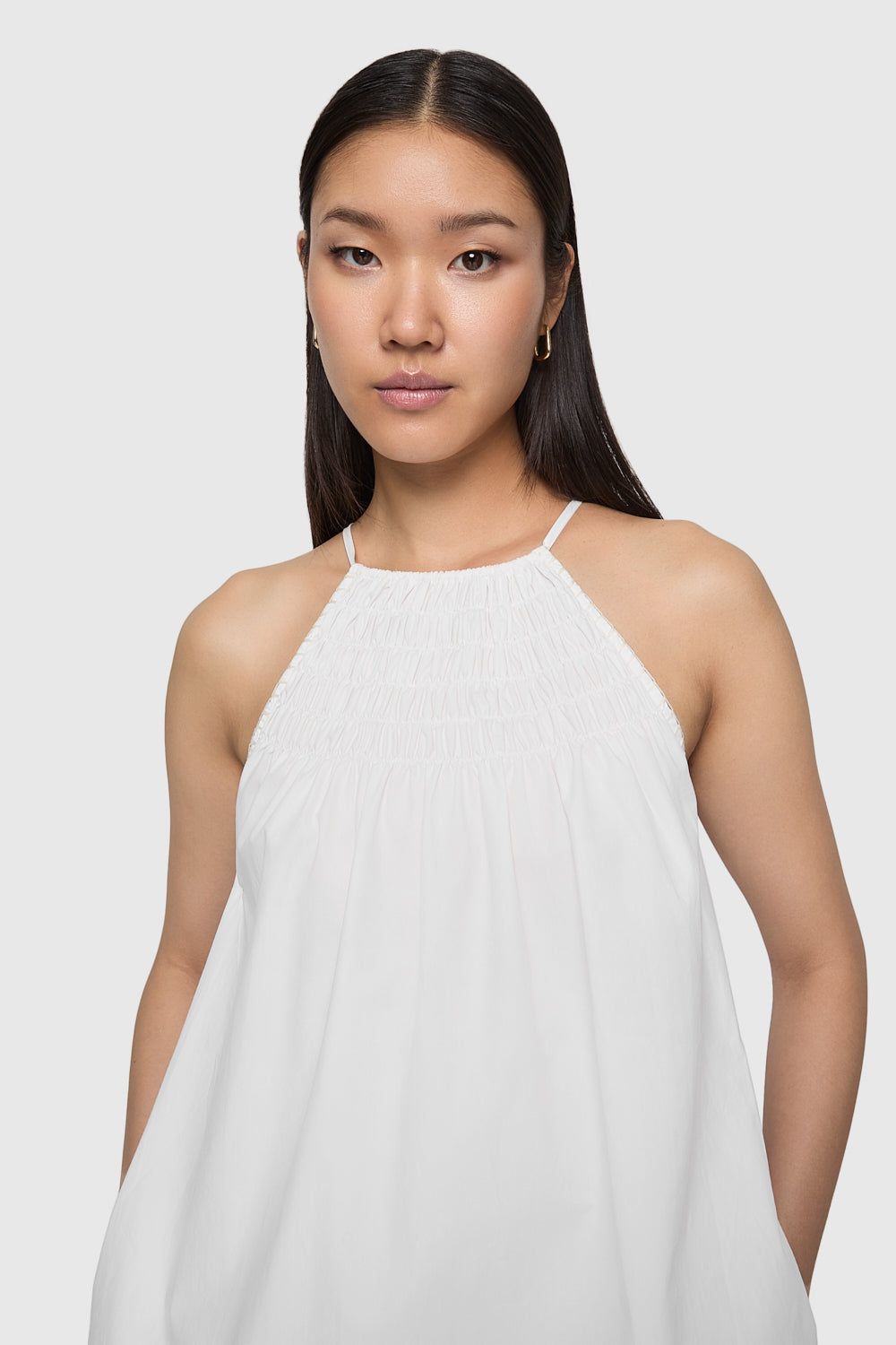 Beth Smocked Mini Dress - Image 3
