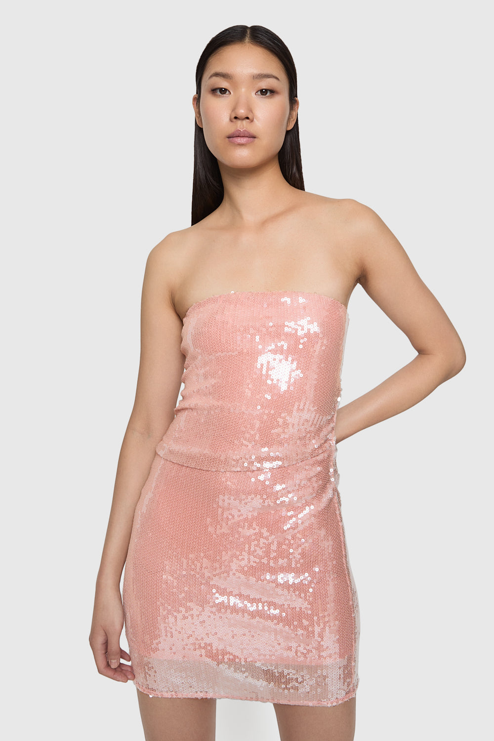 Bianca Pleated Dress - Image 3