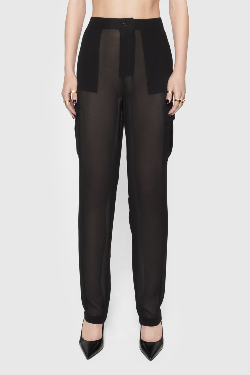 Presley Sheer Cargo Pant - Image 2