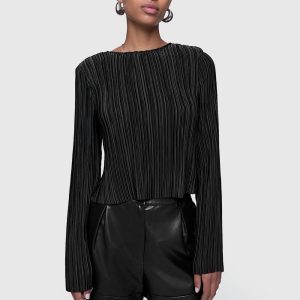 Calista Pleated Top