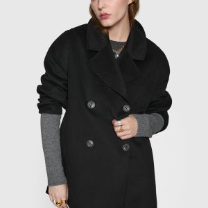 Double Face Wool Peacoat