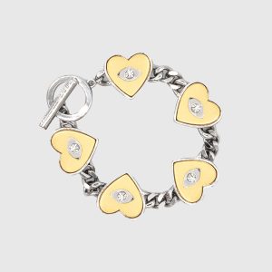Evil Eye Heart Bracelet