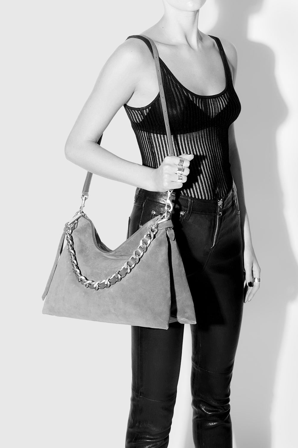 Stevie Large Shoulder Bag - Image 4